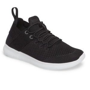 nike free run 2017 women's black